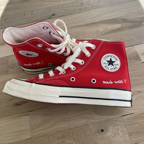 CONVERSE CHUCK 70 'MADE WITH LOVE Women’s Sz 6 - Picture 8 of 9